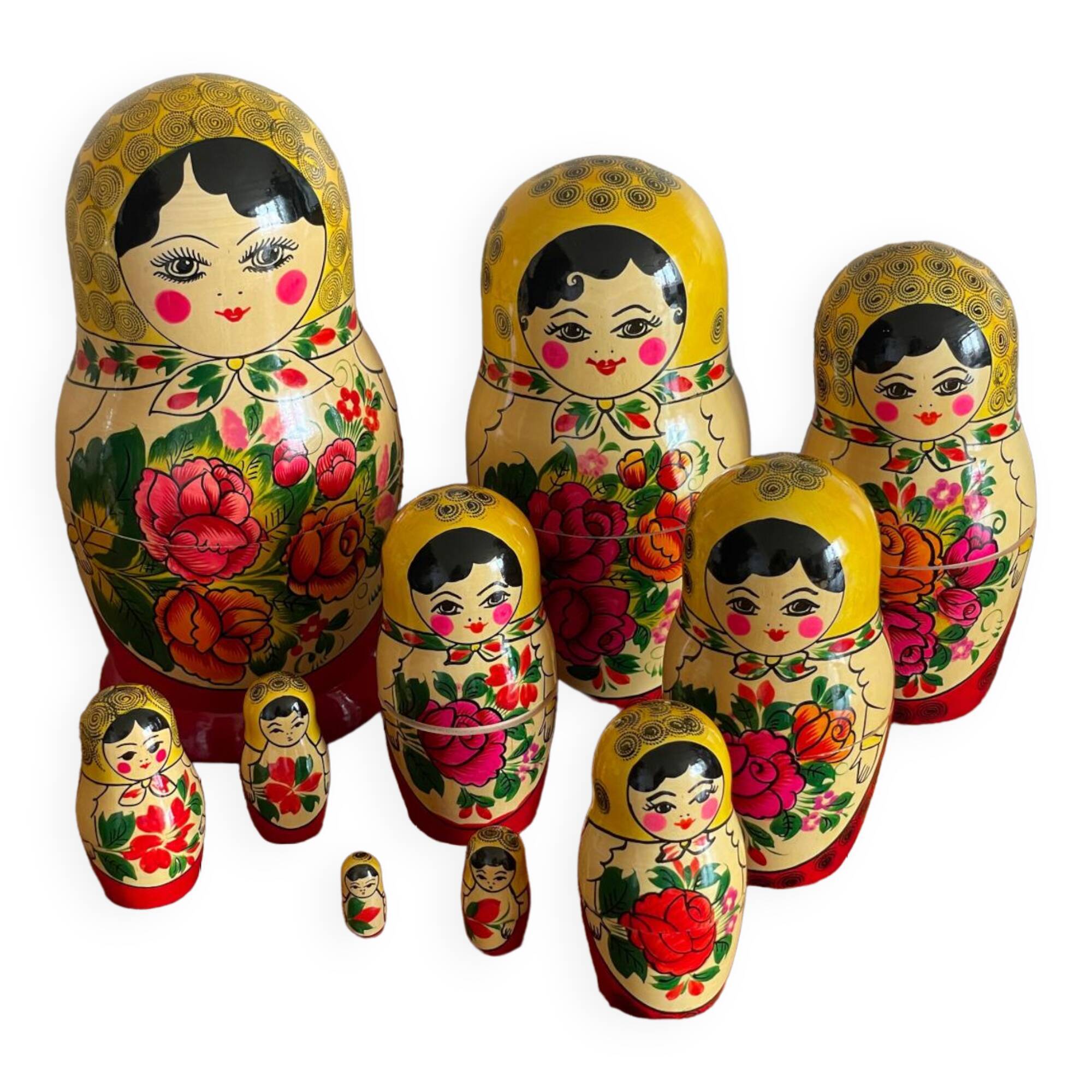 Russian dolls 10 pieces