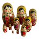 Poupées russes 10 pièces