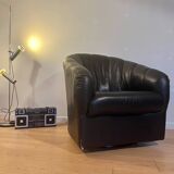 Black armchair