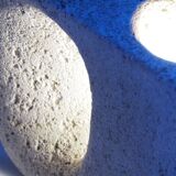 Sculpted stone lamp attributed to albert tormos