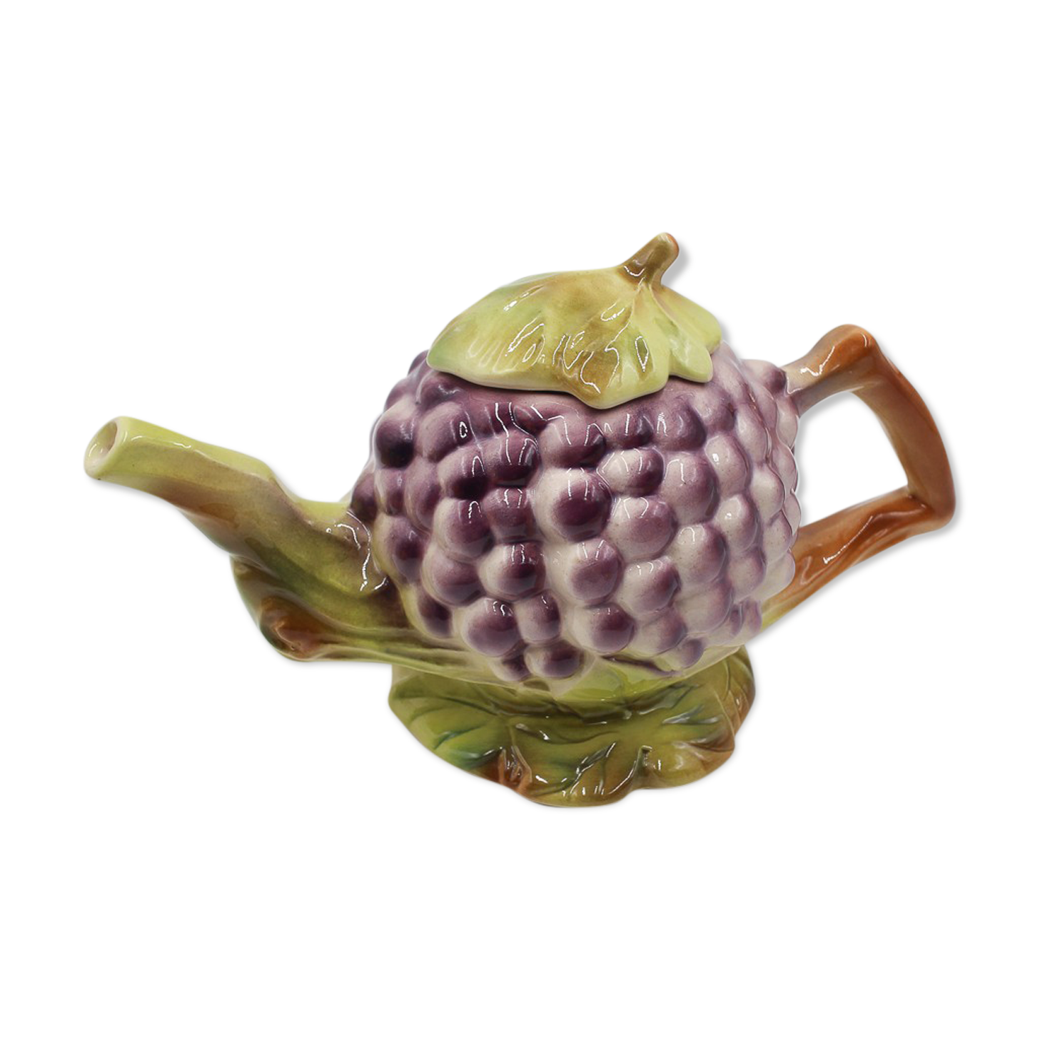 Grape-shaped slurry teapot - St Clément