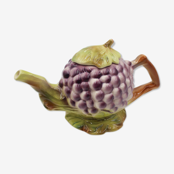 Grape-shaped slurry teapot - St Clément