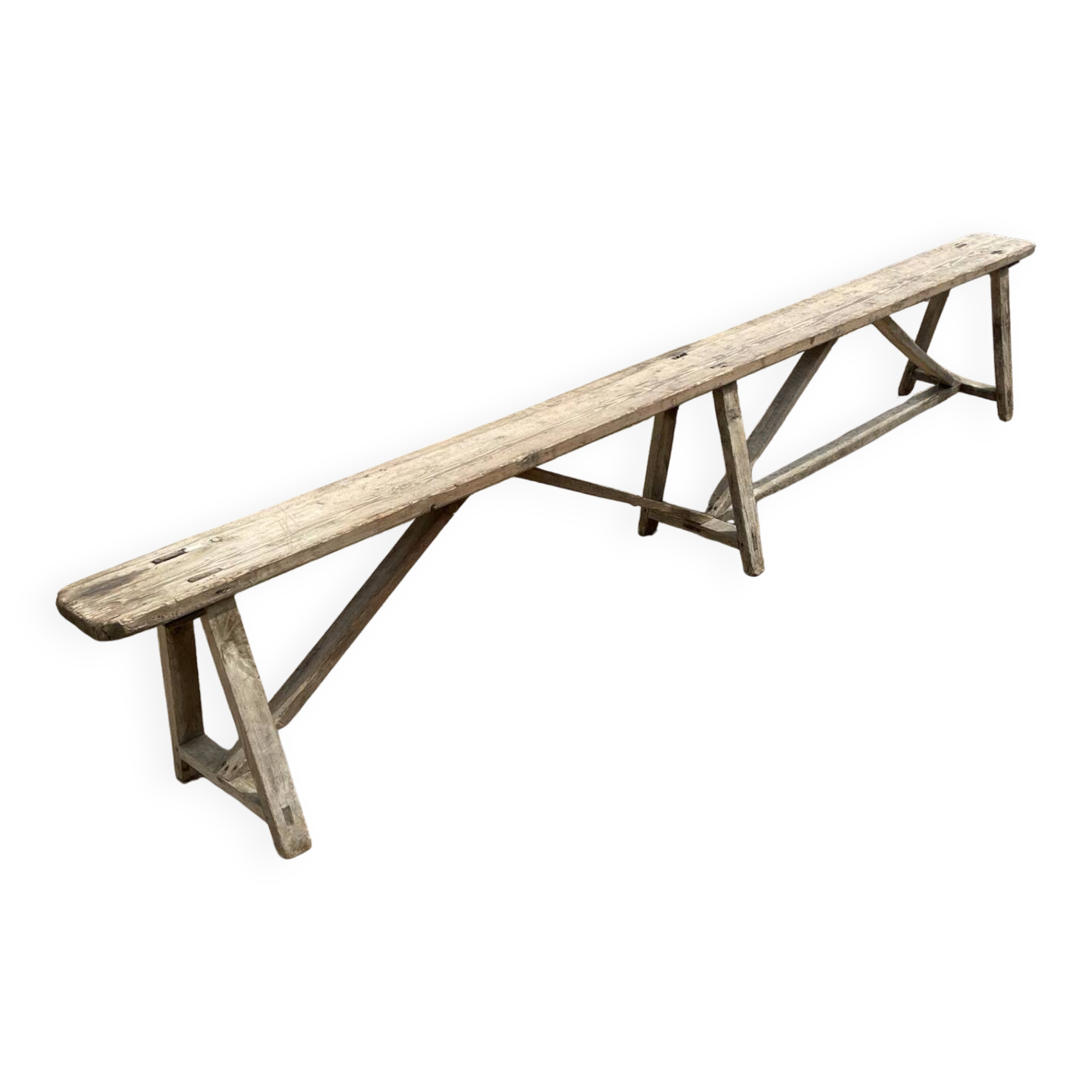 Vintage farm bench