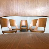 Series of 6 Baumann Mondor chairs