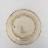 Plate in earthenware of choisy le roy (1804-1823) "chamber of deputies"