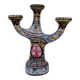 Bougeoir chandelier, céramique, Kéraluc, André L’helguen