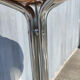 Floor lamp Guzzini "Quadrifoglio" Gae Aulenti circa 1970
