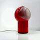 Lampe Space Age « Sfera Notte » Gagiplast, rouge vif, années 1970