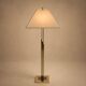 Large brass Hollywood Regency floor lamp, 1970s