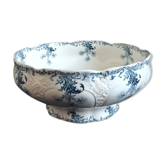 Longwy earthenware vegetable, Lorrain model