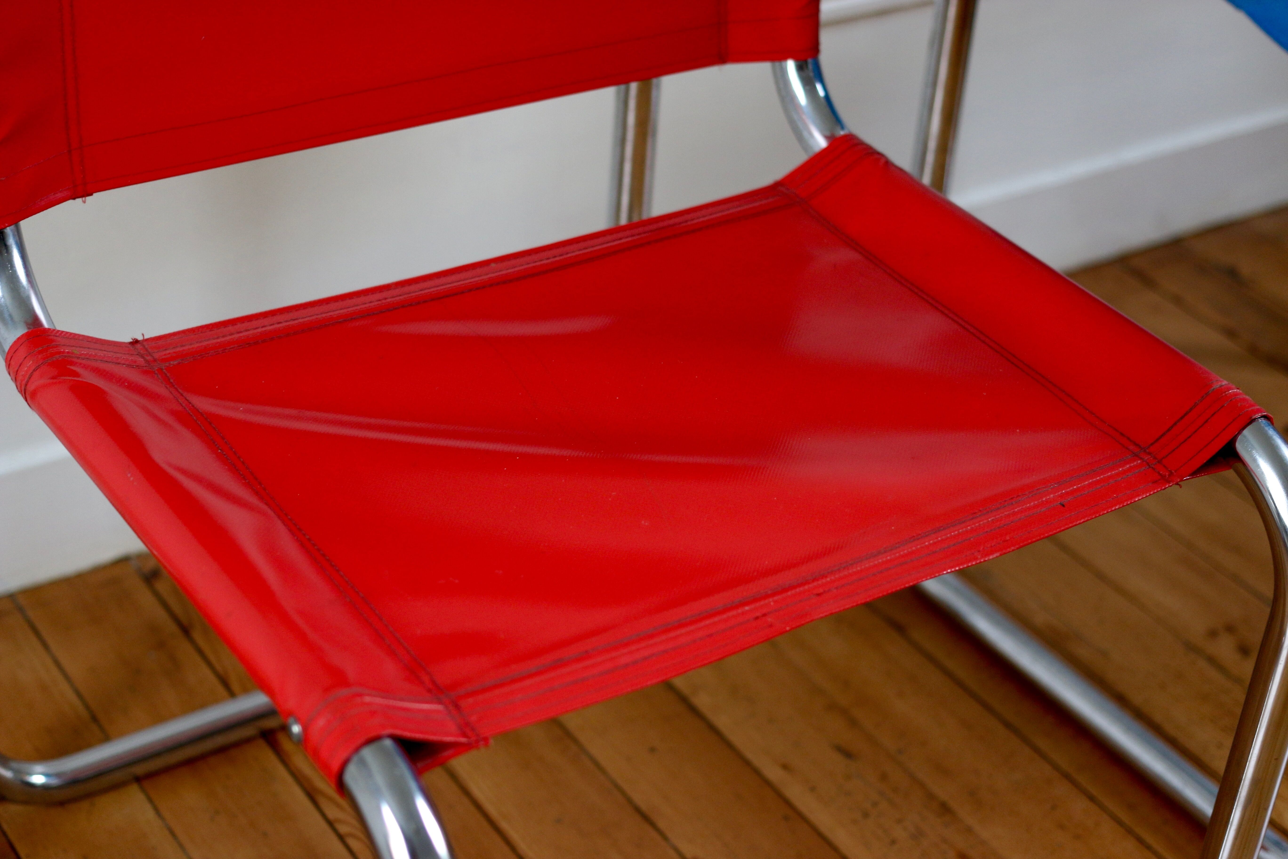 Set of 6 chairs vintage 70s Prisunic Michel Hamon