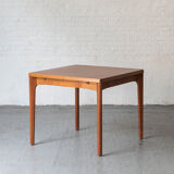 Extendable square dining table by Vejle Stole Møbelfabrik, Denmark 1960’s