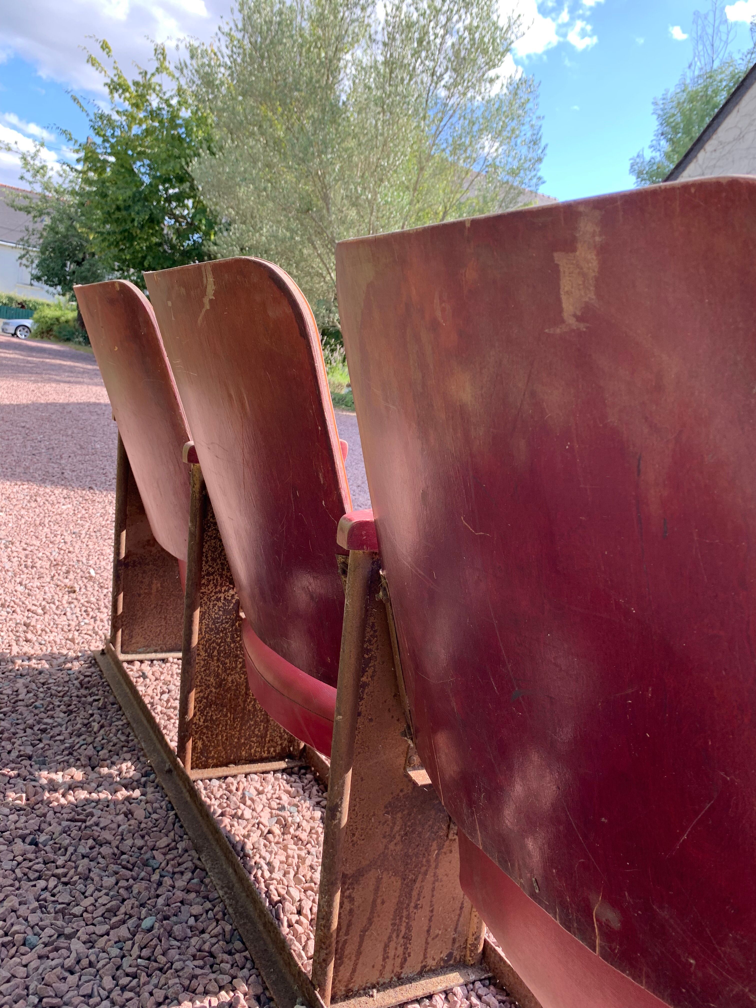 4-seated movie chairs