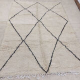 Handmade moroccan berber carpet 216 x 150 cm