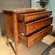 Louis XVI style chest of drawers with marble top