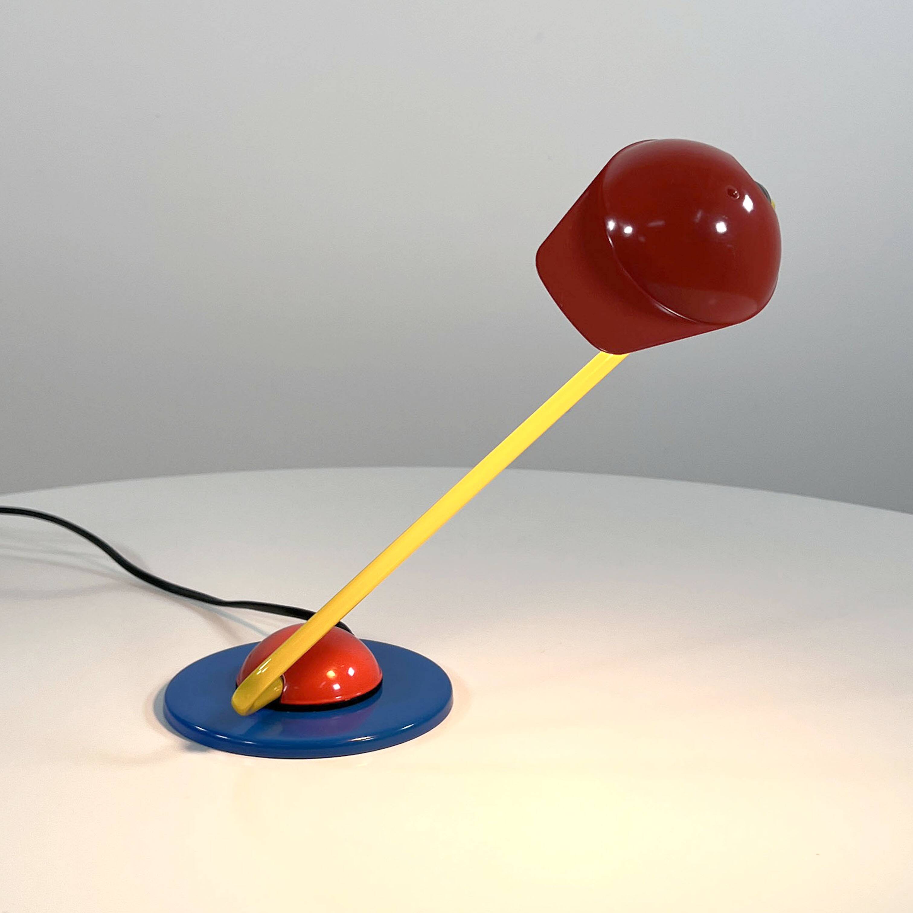 Lampe de table tricolore Hema, 1980