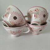 Set of 4 Henriot Quimper cups