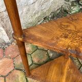 Étagère d’angle en bois massif