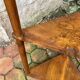 Solid wood corner shelf