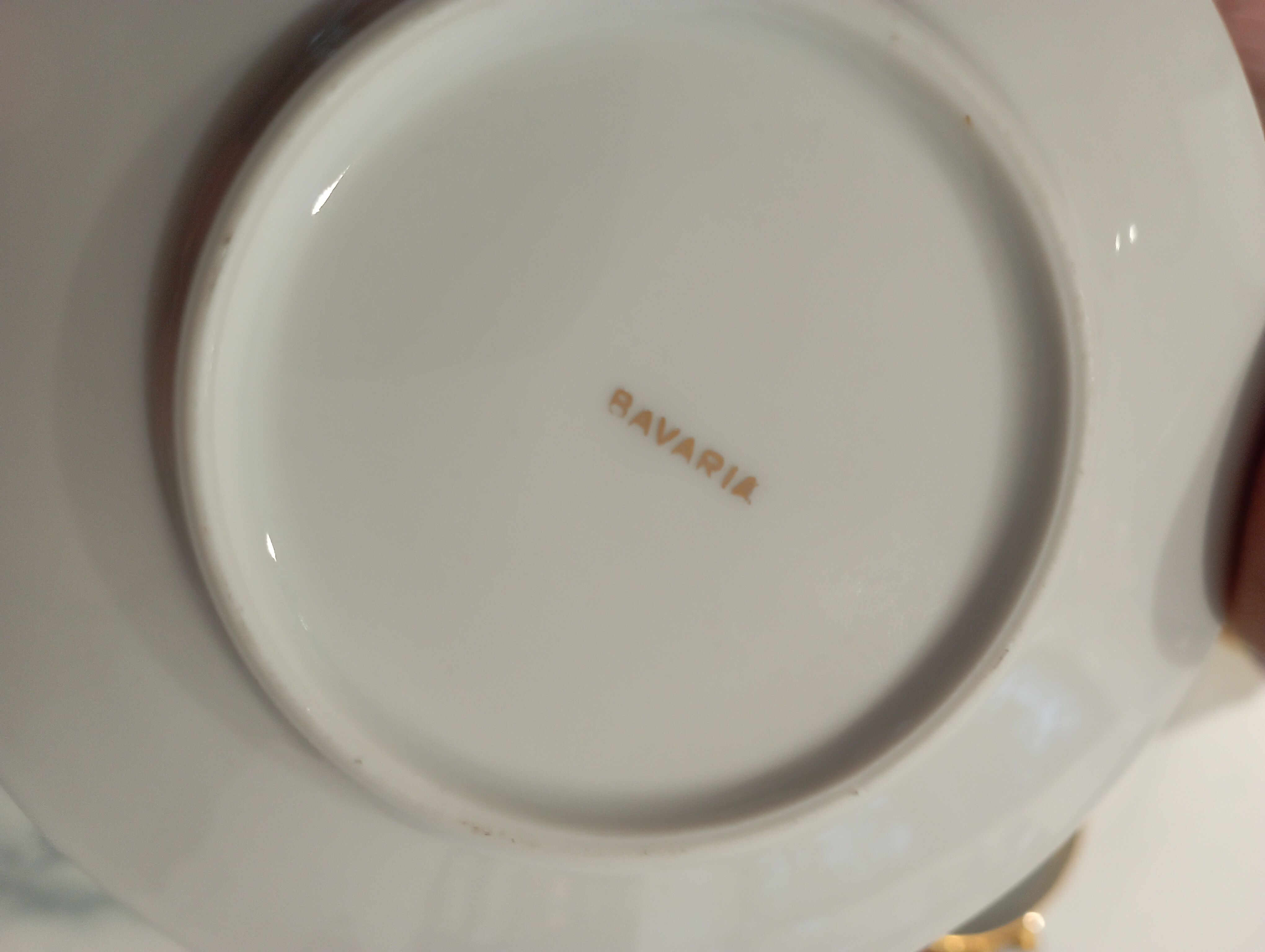 Service thé/café porcelaine fine Bavaria années 40