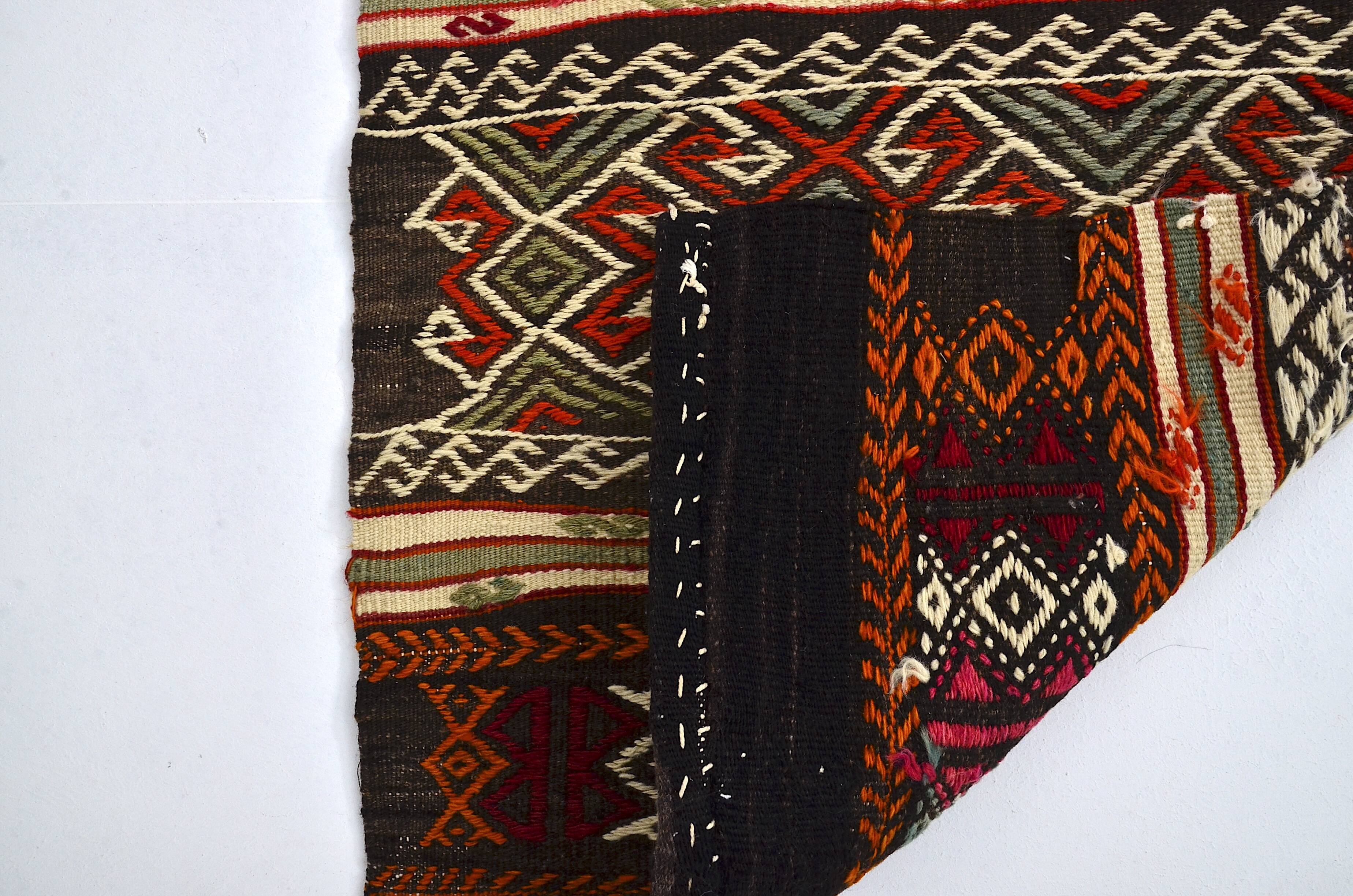 Vintage Anatolian Kilim Runner sku 3066