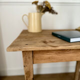 Renovated wooden side table or small desk