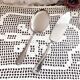 Set of two cutting shovels for cakes, tarts and sweets