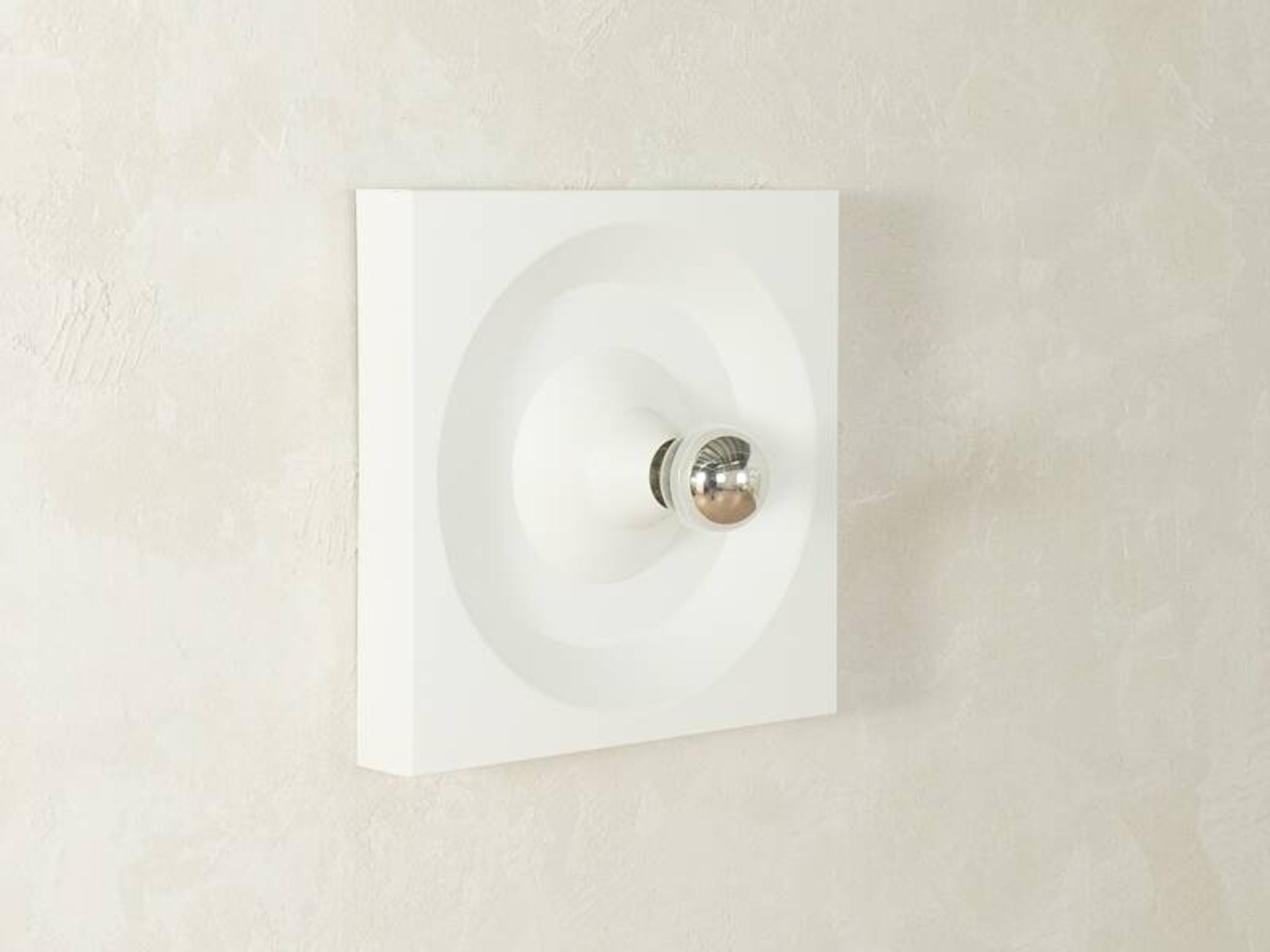 Kaiser Leuchten | Klaus Hempel – Minimalist Space Age wall and ceiling lamp, 1970s