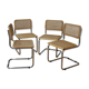 Set of 4 cesca chairs Marcel Breuer, 1970s