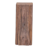 Vintage Wooden Tree Trunk Pedestal Display Stand
