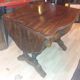 Philipparde drop-leaf side table in Cuban mahogany, circa 1850
