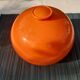 80's orange ice bucket