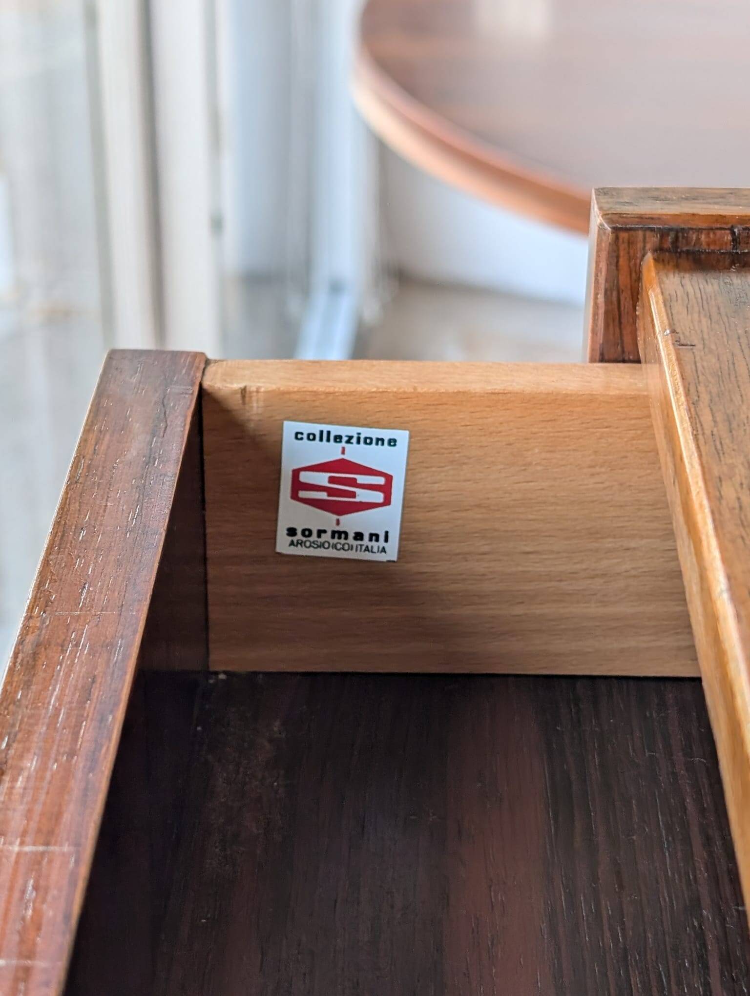 Mid-Century Rosewood set of Side Tables by Claudio Salocchi for Sormani, 1960s