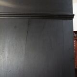 Vintage painted wooden bookcase