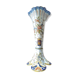 Desvres earthenware vase