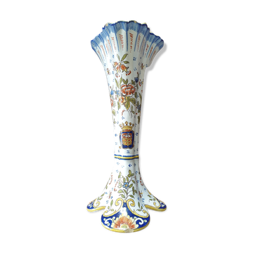 Vase en faïence de Desvres