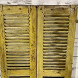 Paire d’anciens volets en bois