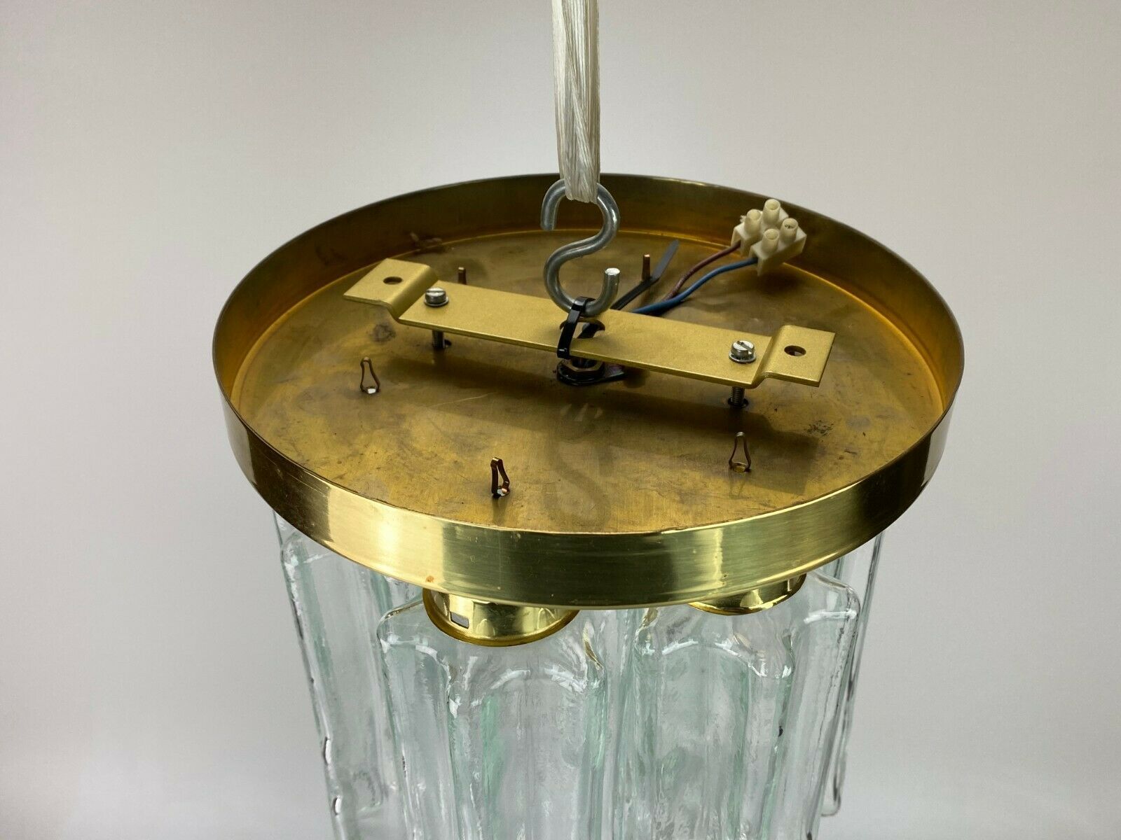 60s 70s lamp light ceiling lamp Limburg glass chandelier design 60s 70s