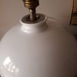 Limoges porcelain ball lamp base from the 60s and 70s