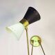 Double articulated wall lamp design 1950