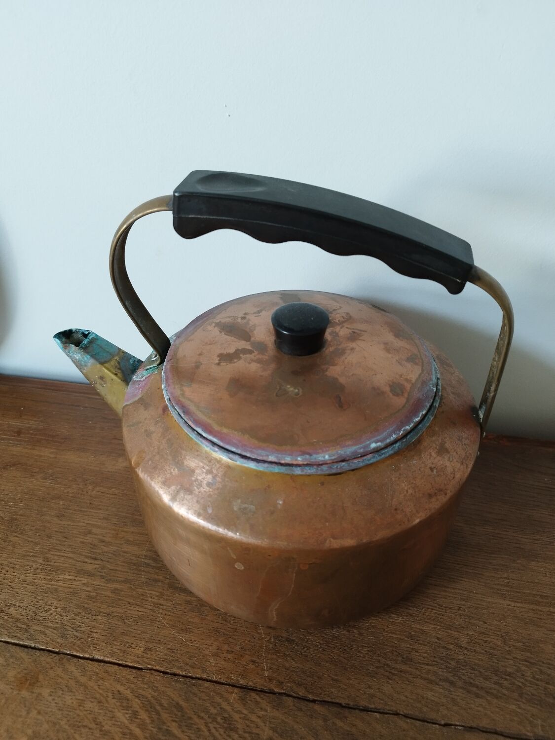 Copper teapot