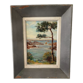Tableau ancien bord de mer