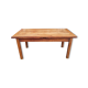 Elm farmhouse table with extensions 6/12 people