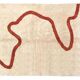 Moroccan wool Beni ouarain rug 200x100cm