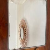 Barber mirror in its original state.