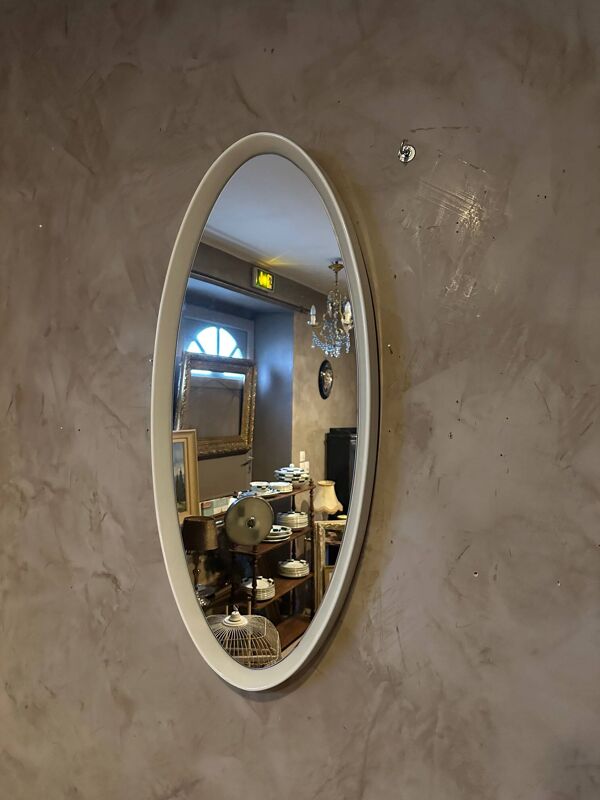 Miroir ovale 1970