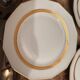 F. Legrand Limoges - Dessert Service 2 Cake/Pie Plates + 11 Plates