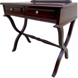Traditional style solid wood dressing table with two drawers