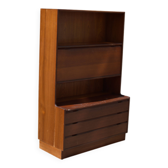 Danish Tique 1970's Compact Wall Unit