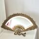 Antique brass mirror
